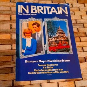 In Britain royal wedding special princess Diana